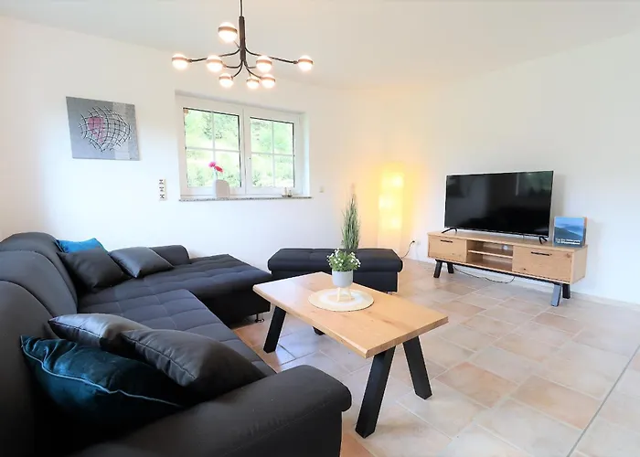 Flechtdorfer Waldblick: Spacious With Stream And Terrace Holiday home Diemelsee